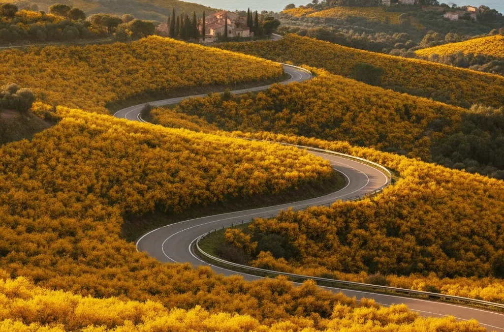 Route du mimosa – itinéraire, étapes et conseils 2026 - route mimosa itineraire